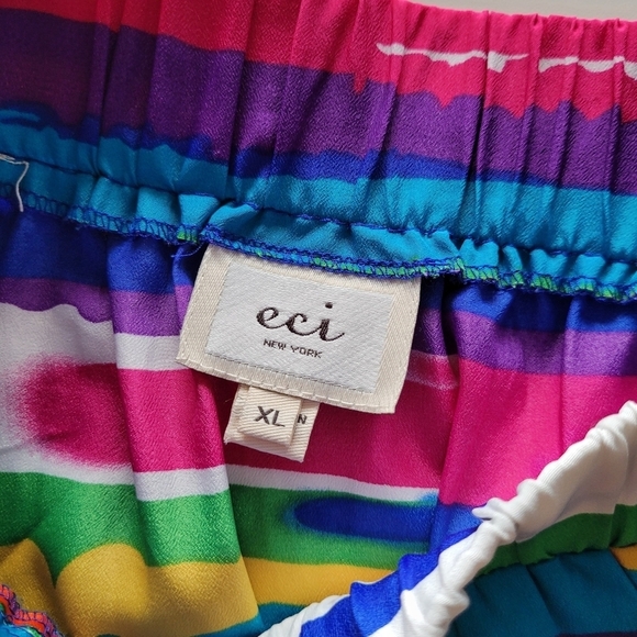 Eci multicolored high low hem dress - Picture 3 of 8